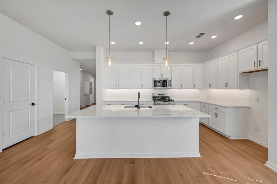 Furnished interior view inside a new home in Austin Point, Richmond (Image 3).