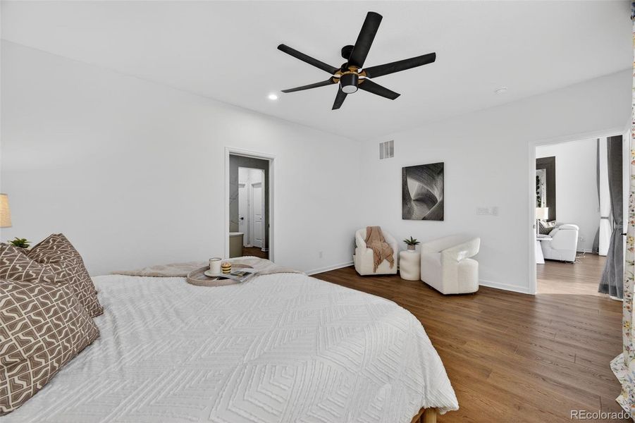 Furnished interior view inside a new home in , Parker (Image 17).
