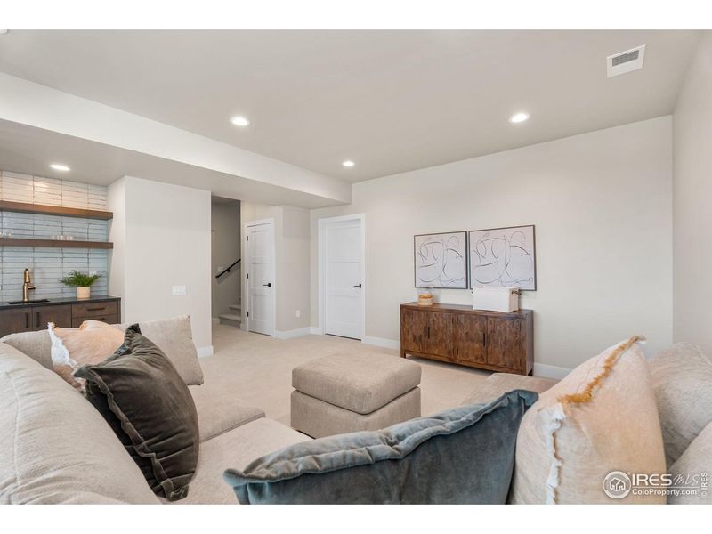 Furnished interior view inside a new home in , Timnath (Image 29).