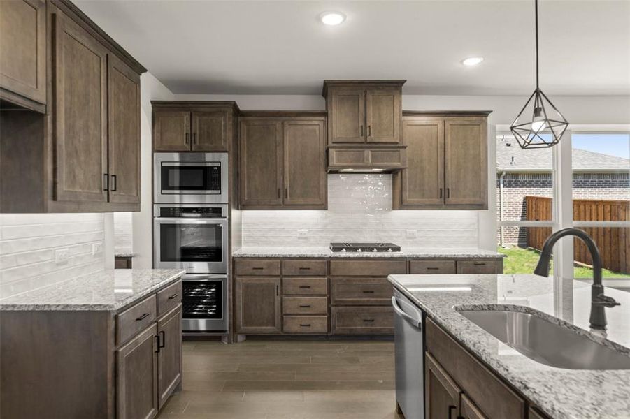 Furnished interior view inside a new home in Lovers Landing, Forney (Image 7). Furnished interior view inside a new home in Lovers Landing, Forney (Image 7).