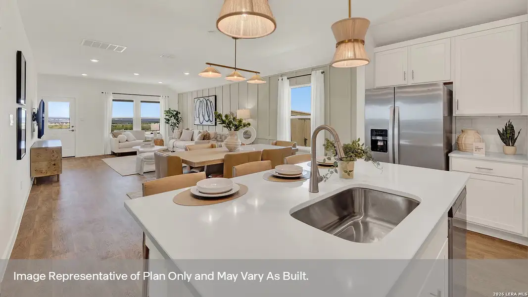 Furnished interior view inside a new home in Mayfair, New Braunfels (Image 31).