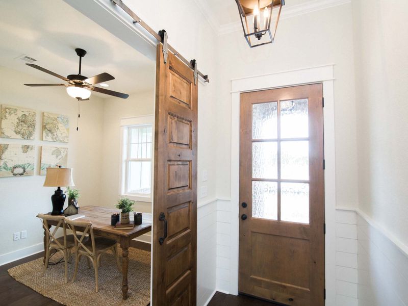 Representative furnished interior of a home built from the The Ellen by Reece Homes in Pebble Creek, College Station (Image 13).