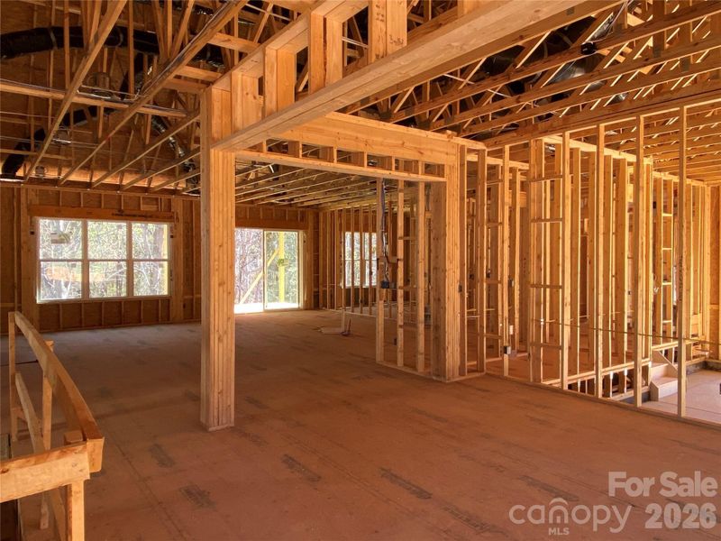 In-progress construction of a new home in , Troutman, NC (Image 17). In-progress construction of a new home in , Troutman, NC (Image 17).