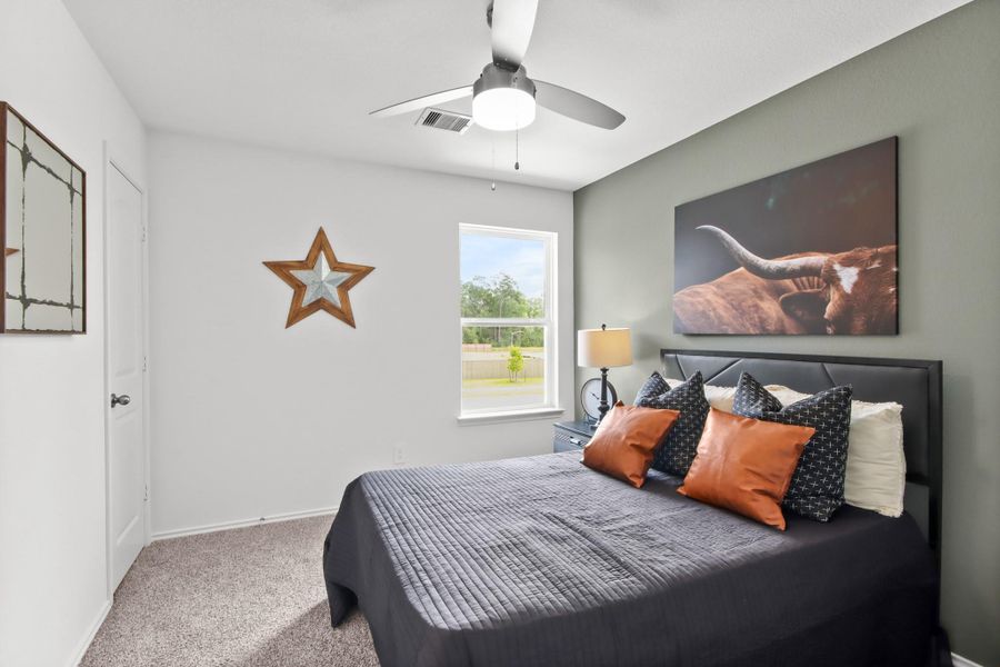 Furnished interior view inside a new home in The Canopies, Splendora (Image 4). Furnished interior view inside a new home in The Canopies, Splendora (Image 4).