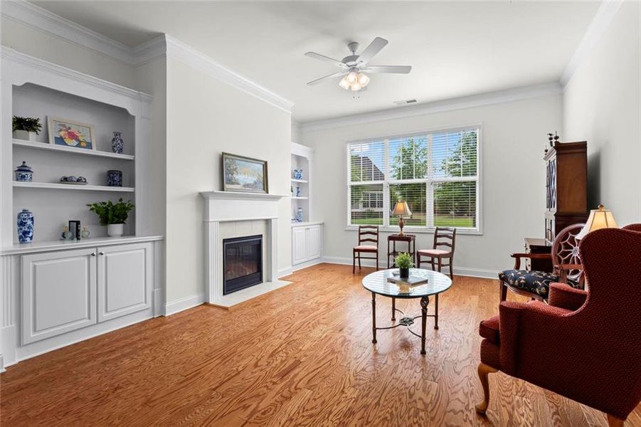Furnished interior view inside a new home in , Cumming (Image 13).