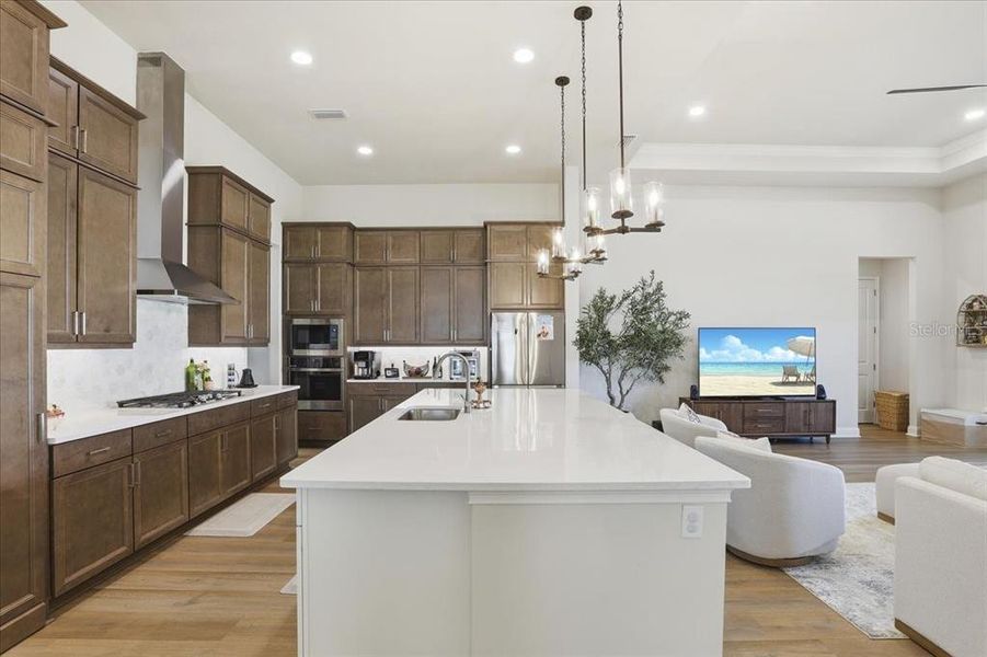 Furnished interior view inside a new home in Oakmont, Gainesville (Image 8). Furnished interior view inside a new home in Oakmont, Gainesville (Image 8).