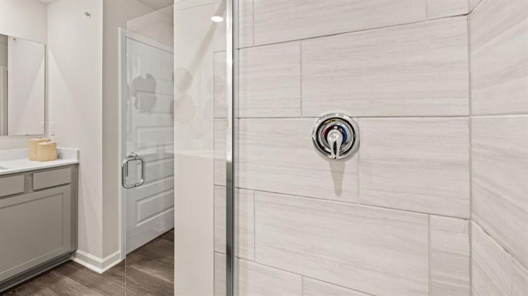 Close-up of interior finishes inside a home in , Stockbridge (Image 46).