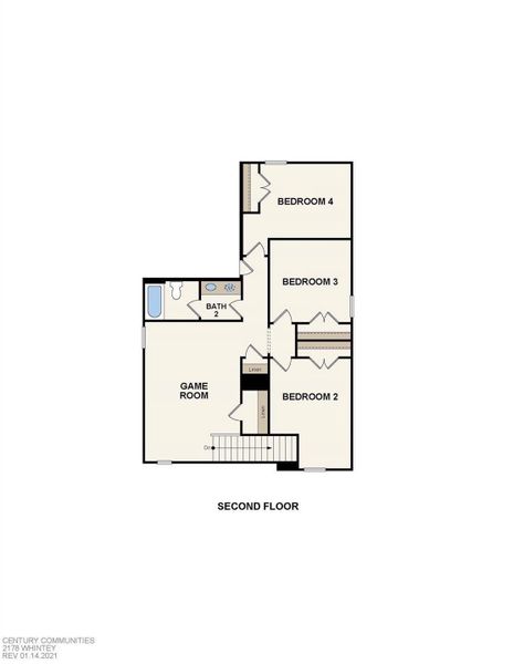 2ND FLOOR PLAN