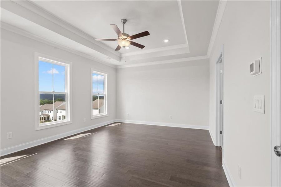 Spacious, unfurnished interior of a new home in Palisades Single Family, Cumming (Image 39).