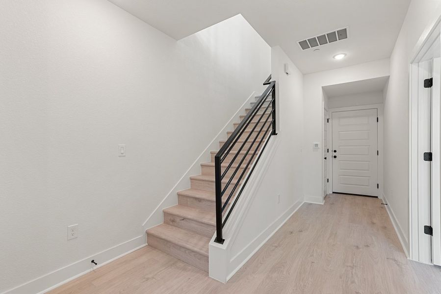 Spacious, unfurnished interior of a new home in Koenig Townhomes, Austin (Image 11).