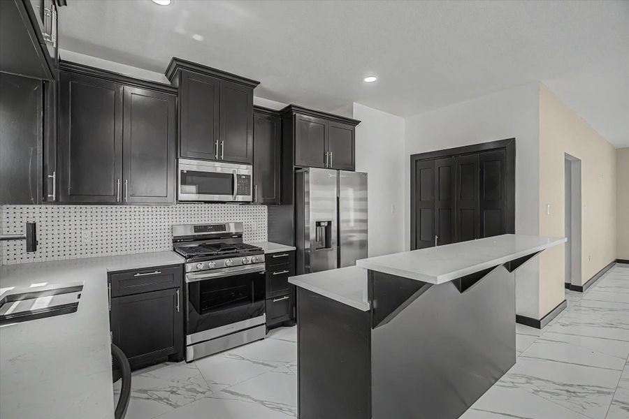 Furnished interior view inside a new home in , Houston (Image 7).