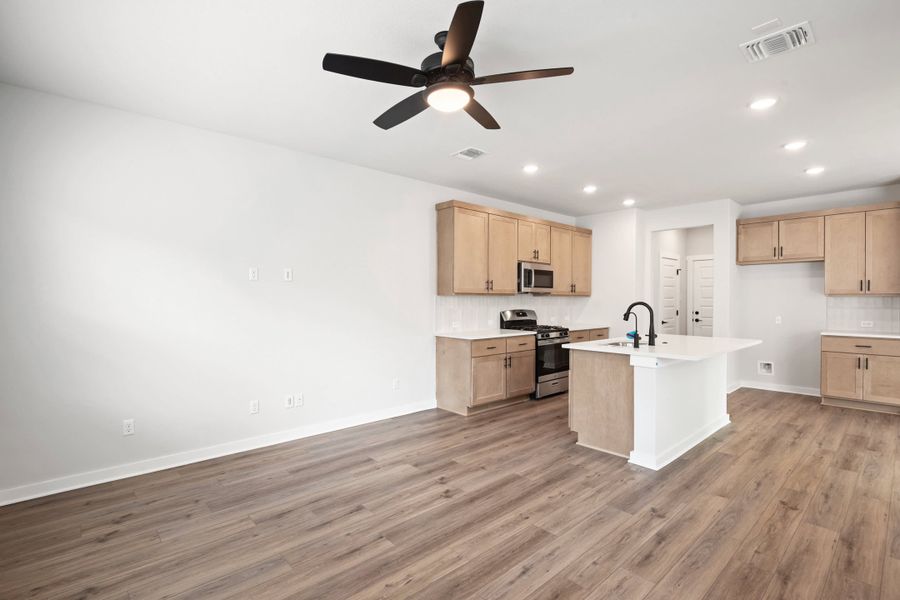 Furnished interior view inside a new home in Park Central, Georgetown (Image 8).
