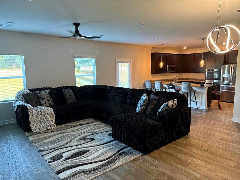 Furnished interior view inside a new home in , McDonough (Image 30).