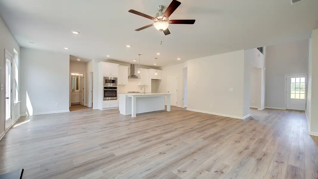 Representative furnished interior of a home built from the Meridian II - Side Entry by DRB Homes in Brighton, Locust Grove (Image 9). Representative furnished interior of a home built from the Meridian II - Side Entry by DRB Homes in Brighton, Locust Grove (Image 9).