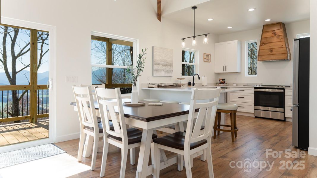 Furnished interior view inside a new home in , Waynesville (Image 5).