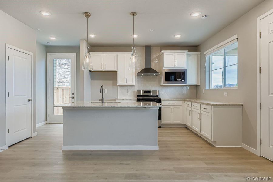 Furnished interior view inside a new home in Uplands, Westminster (Image 11).