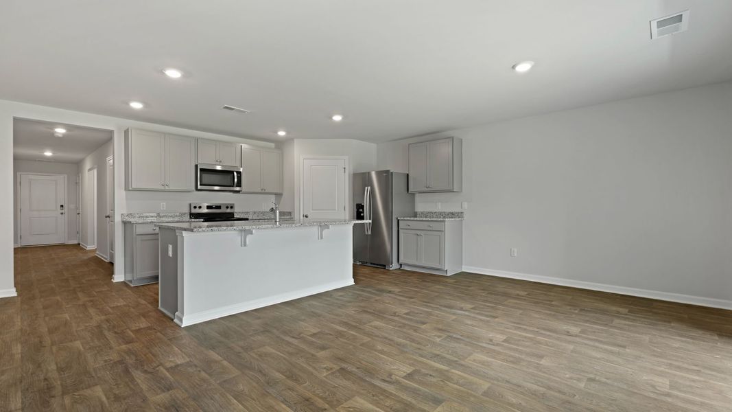 Furnished interior view inside a new home in Hunter's Branch, Hopkins (Image 8).