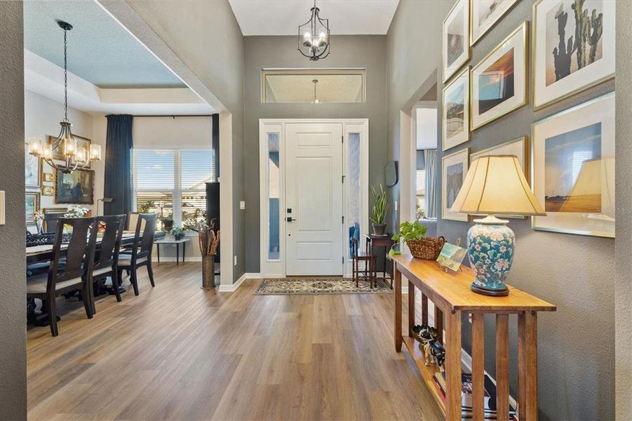 Furnished interior view inside a new home in , The Villages (Image 32).