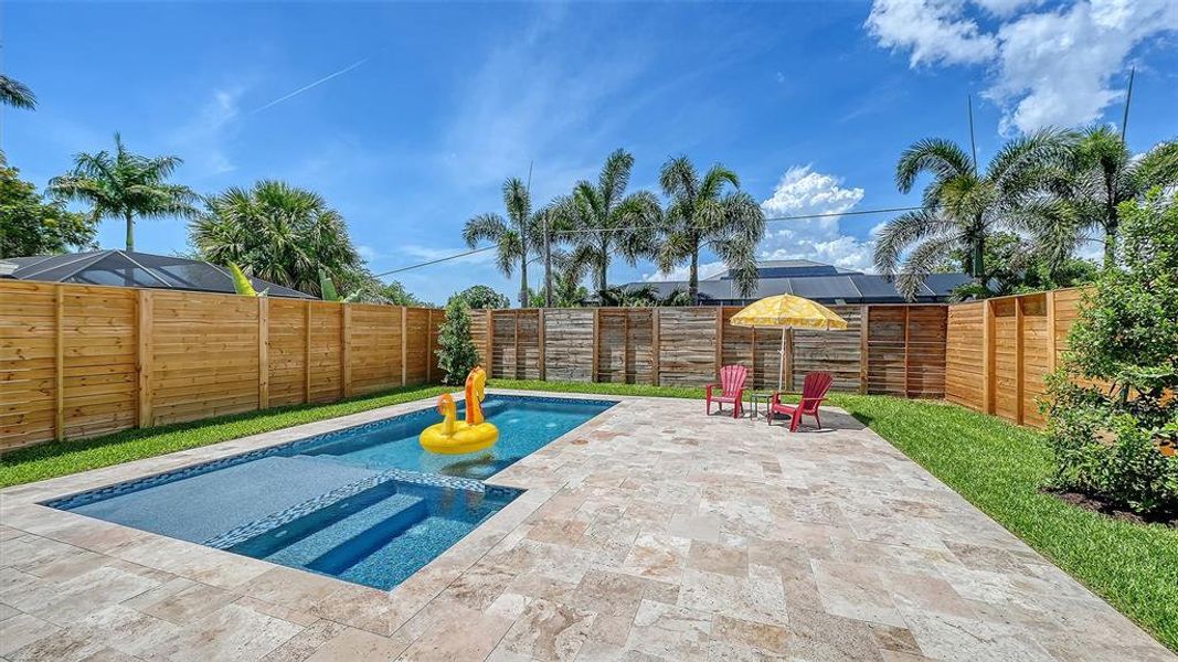 Exterior details and patio area of a home in , Sarasota (Image 3).