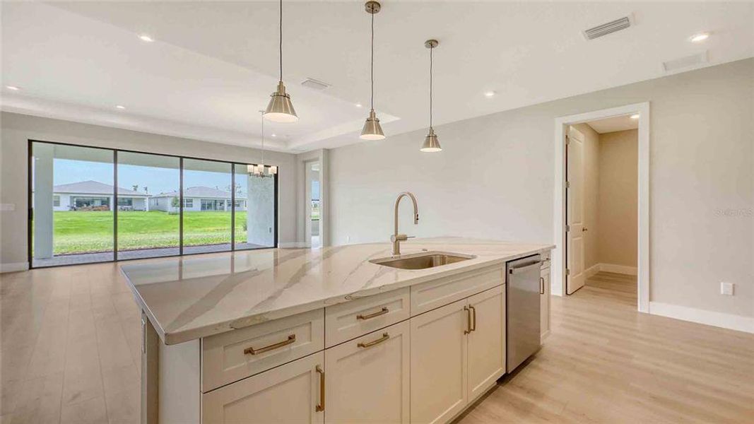 Furnished interior view inside a new home in Woodland Preserve, Parrish (Image 5).