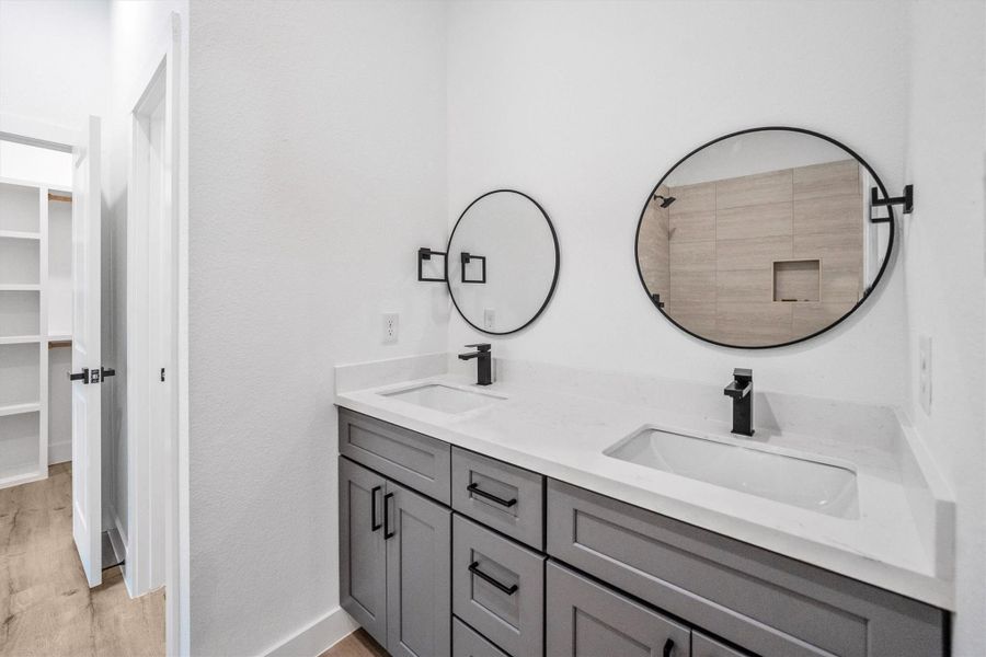 Furnished interior view inside a new home in , Montgomery (Image 12). Furnished interior view inside a new home in , Montgomery (Image 12).