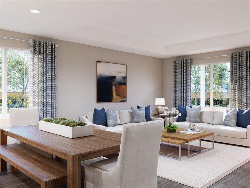 Photos are a representation of the floor plan. Options and interior selections will vary.