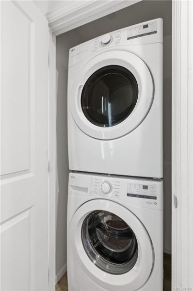 Close-up of interior finishes inside a home in Reunion, Commerce City (Image 9).