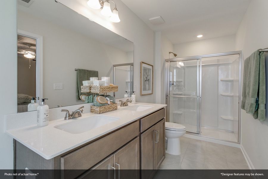Furnished interior view inside a new home in Dove Hollow, Chesnee (Image 13).