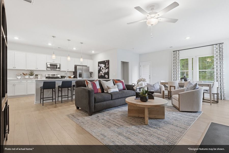 Furnished interior view inside a new home in Hainer Place, Conway (Image 6).