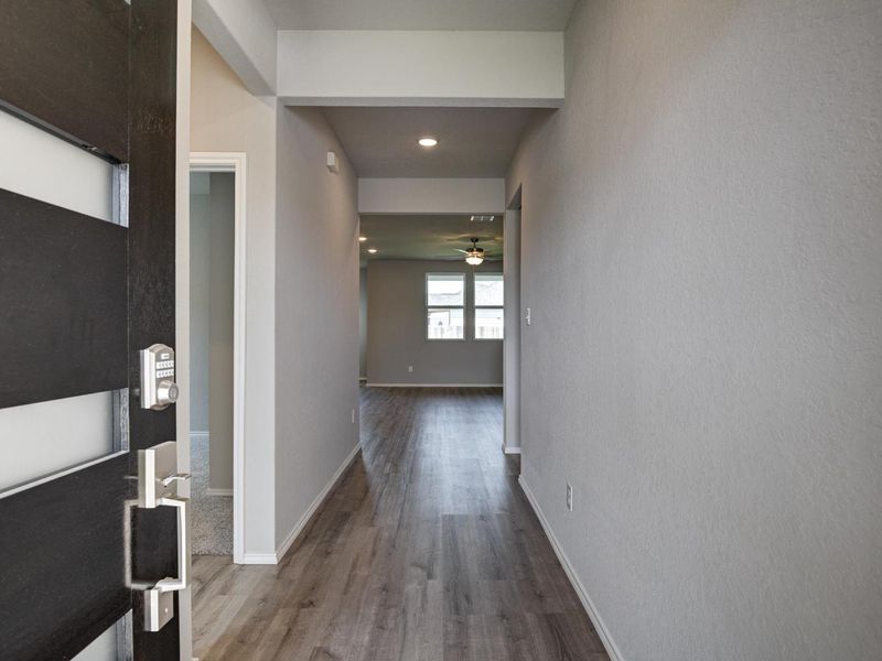 Representative unfurnished interior of a home built from the The Asheville E by Davidson Homes LLC in Hannah Heights, Seguin (Image 12). Representative unfurnished interior of a home built from the The Asheville E by Davidson Homes LLC in Hannah Heights, Seguin (Image 12).