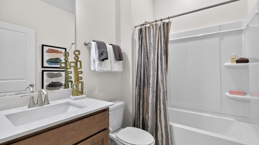 Representative furnished interior of a home built from the Hartwell by D.R. Horton in The Manors at Martin Farms, Aberdeen (Image 10).