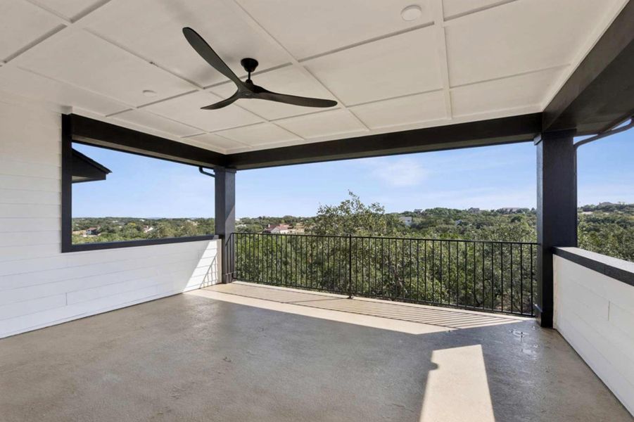 Exterior details and patio area of a home in , Dripping Springs (Image 4).