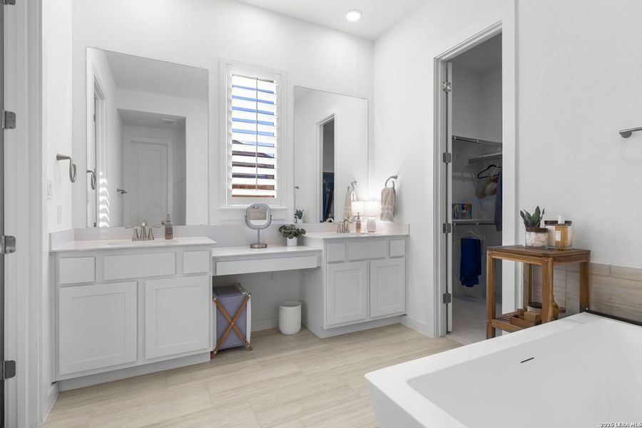 Furnished interior view inside a new home in , Kyle (Image 16).