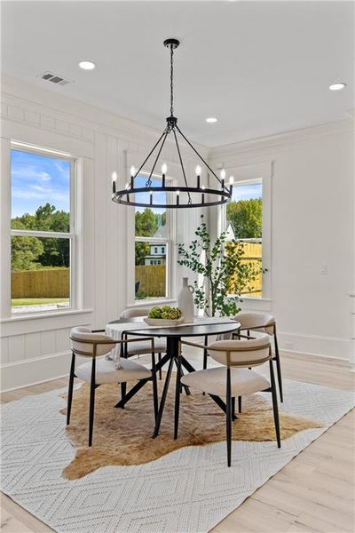 Furnished interior view inside a new home in , Dacula (Image 56).