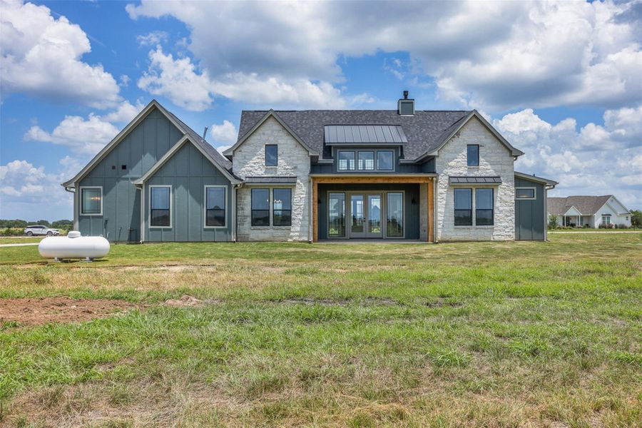 Front exterior of a new home in , Schulenburg, TX, highlighting curb appeal (Image 20). Front exterior of a new home in , Schulenburg, TX, highlighting curb appeal (Image 20).