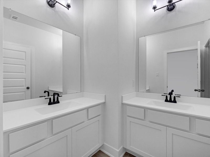 Furnished interior view inside a new home in Candela – 40', Richmond (Image 8). Furnished interior view inside a new home in Candela – 40', Richmond (Image 8).