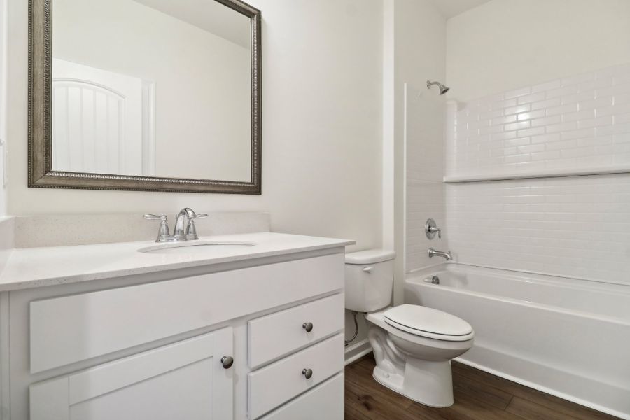 Representative furnished interior of a home built from the Talbot II by Great Southern Homes in Southbridge, Sumter (Image 8).