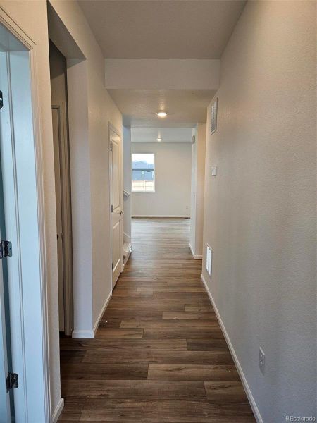 Spacious, unfurnished interior of a new home in The Cottages Collection at Ridgeline Vista, Brighton (Image 15). Spacious, unfurnished interior of a new home in The Cottages Collection at Ridgeline Vista, Brighton (Image 15).