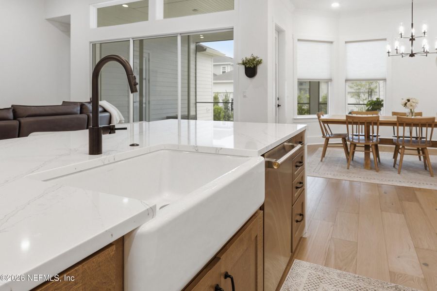 Furnished interior view inside a new home in Seven Pines 70' Rear Entry, Jacksonville (Image 42).