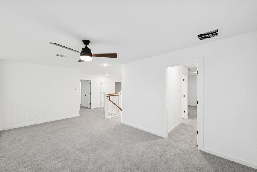 Versatile loft upstairs