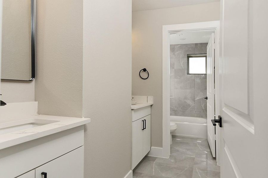 Furnished interior view inside a new home in , Spring (Image 7).