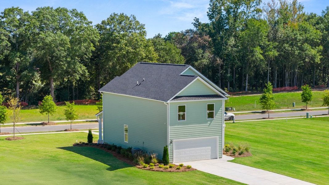 Representative exterior photo of a completed home built from the Iria Glen by D.R. Horton in Brookland Commons, Monroe, GA (Image 26).