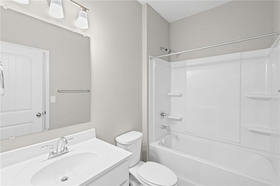 Furnished interior view inside a new home in Twin Lakes, Hoschton (Image 6).