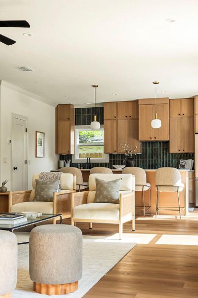 Furnished interior view inside a new home in , Austin (Image 15).