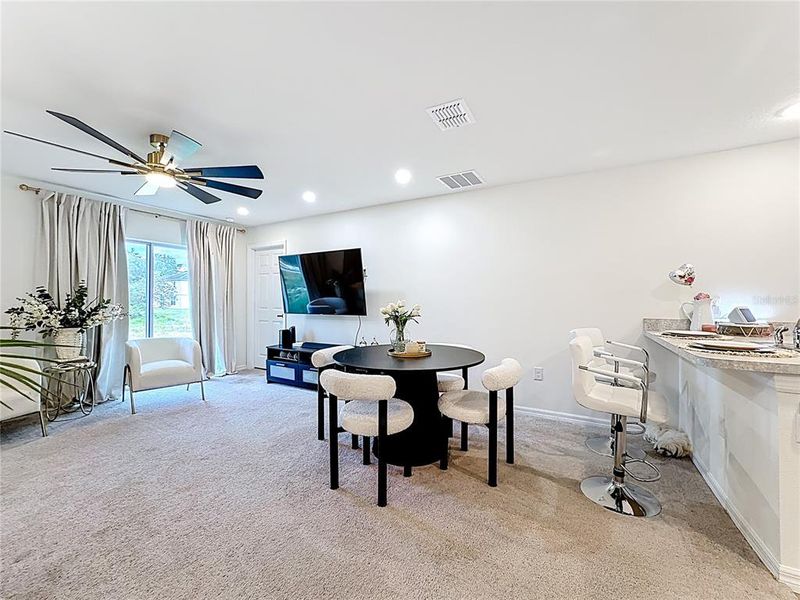 Furnished interior view inside a new home in , Kissimmee (Image 14). Furnished interior view inside a new home in , Kissimmee (Image 14).