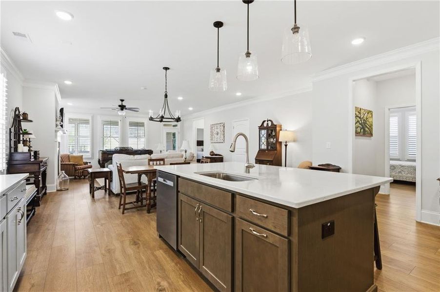 Furnished interior view inside a new home in , Canton (Image 18). Furnished interior view inside a new home in , Canton (Image 18).