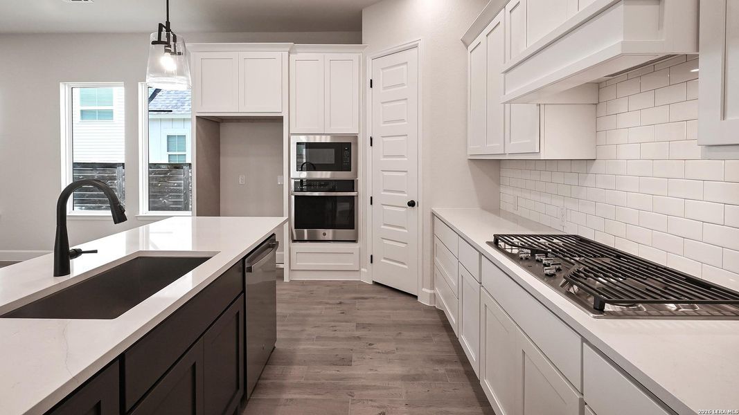 Furnished interior view inside a new home in Solms Landing, New Braunfels (Image 13).