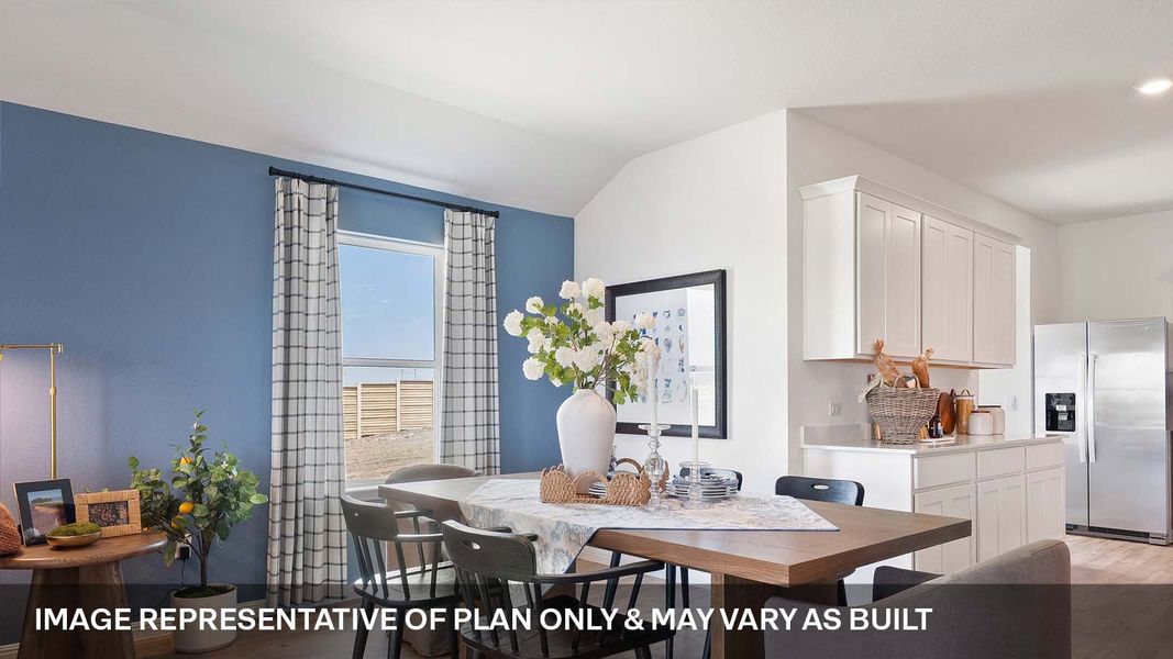 Furnished interior view inside a new home in Monarch Ranch, Manor (Image 21).