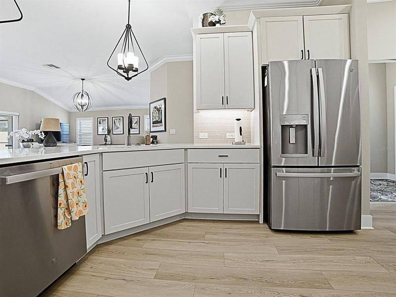 Furnished interior view inside a new home in , The Villages (Image 17). Furnished interior view inside a new home in , The Villages (Image 17).