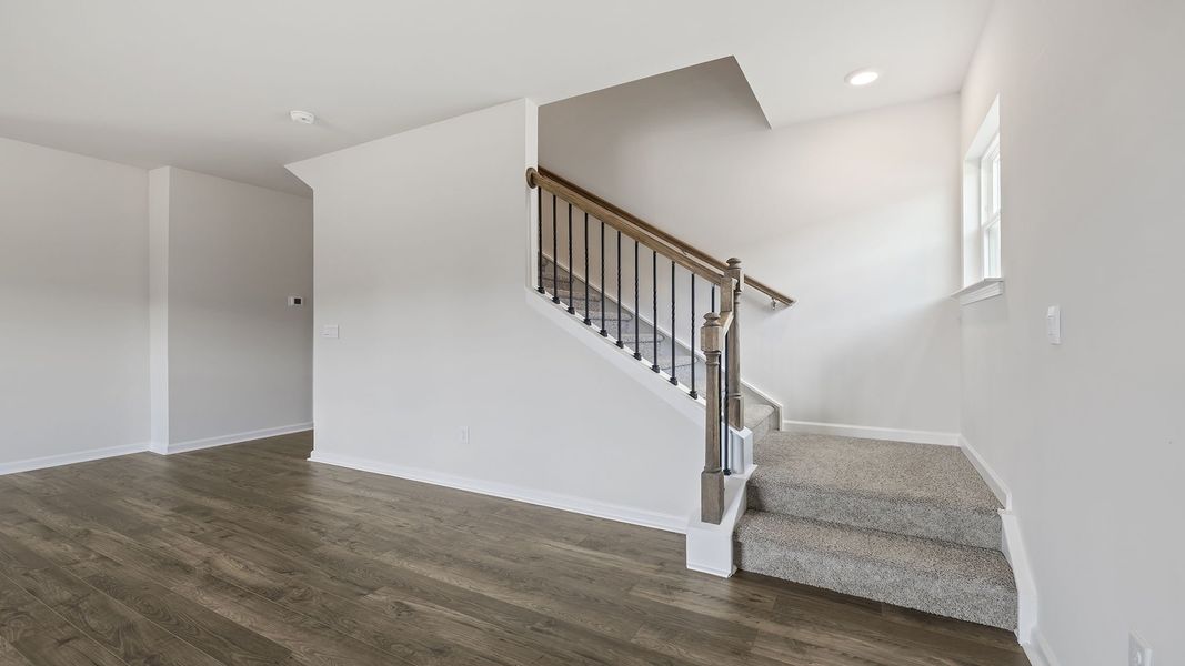 Spacious, unfurnished interior of a new home in Durbin Meadows Traditions, Fountain Inn (Image 22).